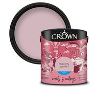CROWN 2.5L Breatheasy MATT Emulsion Paint for Walls & Ceilings - RASPBERRY SOUFFLE