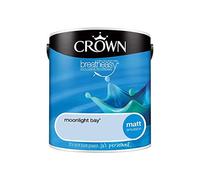 Crown Walls and Ceilings Matt Emulsion Paint, Moonlight Bay 2.5L