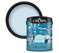 Crown Retail Core Emulsion Matt Moonlight Bay 5 L | Rich velvety matt in Moonlight Bay. Covers beautifully. Ideal for bedrooms & living rooms. Low VOC, low odour, vegan