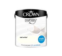 Crown 2.5l Matt Emulsion Paint, Sail White