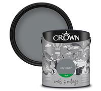 Crown Retail Core Emulsion Silk City Break 2.5 L | Washable City Break light reflecting sheen. Wipeable on walls & ceilings. Ideal for halls, kitchens & bathrooms. Low VOC
