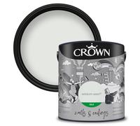 Crown Retail Core Emulsion Silk Seldom Seen 2.5 L | Washable Seldom Seen light reflecting sheen. Wipeable on walls & ceilings. Ideal for halls, kitchens & bathrooms. Low VOC