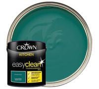 Crown Retail Easyclean Kitchen Emulsion Paint - Emerald Vision - 2.5L