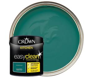 Crown Retail Easyclean Kitchen Emulsion Paint - Emerald Vision - 2.5L