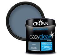 Crown Easyclean Bathroom Mid Sheen Emulsion Paint, 2.5L, Runaway