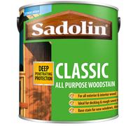 Crown Sadolin Classic All Purpose Woodstain Heritage Oak 2.5L