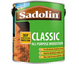 Crown Sadolin Classic All Purpose Woodstain Redwood 2.5L