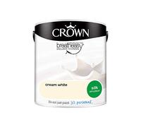 Crown Silk Emulsion Paint, 2.5L, Cream White