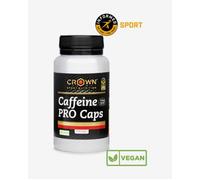 Crown Sport Nutrition Pro Capsules Caffeine 120 Units Golden One Size Black