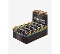 Crown Sport Nutrition HyperBar 45 60g Energy Bar Neutral Flavour with Caffeine (10 Units)