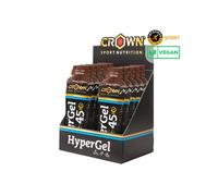 Crown Sport Nutrition HyperGel 45 Energy Gel 10x75g Mokka + Caffeine