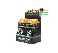 Crown Sport Nutrition HyperGel 45 Energy Gel 10x75g Neutral + Caffeine