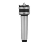 Crown Spur Drive Center for Wood Lathe, 2MT with 5/8-Inch Wood Turning Tool for Supporting Lathe Workpiece