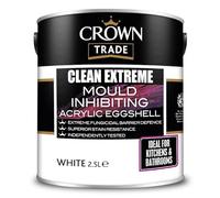 CROWN Steracryl Mould Inhibiting Acrylic Eggshell White-2.5 L