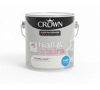 Crown Super Srubbable Hall & Stairs Matt Emulsion Paint 2.5L - Sneaky Peek