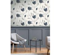 Crown Synergy Stripe Wallpaper Metallic