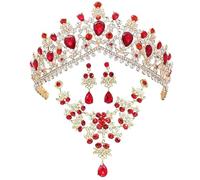 Crown Tiara, Crystal Rhinestone for Princess Bridal, Halloween christmas, Goddess, Queen, Wedding Festival Party, Hair Accessories for Women, andGold Headpiece