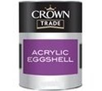 Crown Trade 2.5 Litre Acrylic Quick Drying Eggshell White