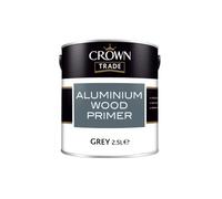 Crown Trade Aluminium Wood Primer - Grey - 2.5L
