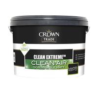 Crown Trade Clean Extreme Clean Air Scrubbable Matt 5L, Fresh Coconut - B6830A, Air Quality