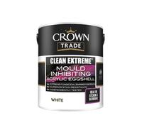 Crown Trade Clean Extreme Mould Inhibiting Acrylic Eggshell White 2.5L