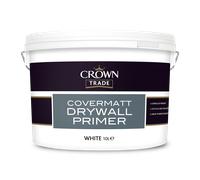 Crown Trade Covermatt Drywall Primer, White 10L