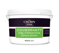 Crown Trade Covermatt Brilliant White 10L