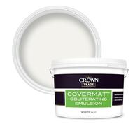 Crown Trade Covermatt Obliterating Emulsion 10 litre WHITE