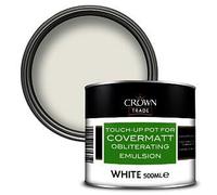 Crown Trade Covermatt Obliterating Emulsion 500ml WHITE