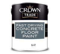 Crown Trade Fast Drying Concrete Floor Paint, Grey 5L
