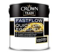 Crown Trade Fastflow Quick Dry Eggshell White-2.5 L