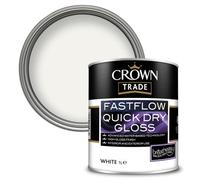 Crown Trade Fastflow Quick Dry Gloss White - 1L