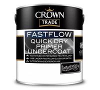 Crown Trade Fastflow Quick Dry Primer Undercoat, Charcoal Grey 1L