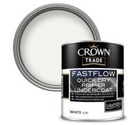 Crown Trade Fastflow Quick Dry Primer Undercoat White - 1L