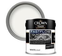 Crown Trade Fastflow Quick Dry Primer Undercoat White - 2.5L