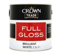 Crown Trade Gloss Brilliant White 2.5L