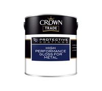 Crown Trade High Performance Gloss For Metal White 2.5L