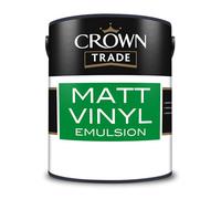 Crown Trade Matt Vinyl Emulsion Paint 5L - Buttermilk