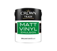 Crown Trade Matt Vinyl Emulsion White 5L