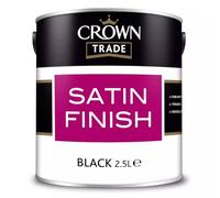 Crown Trade Satin Black-2.5 L