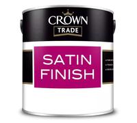 Crown Trade Satin Finish Paint 1L, Starlette - W4144P, Solvent Based Satin Finish Paint