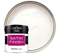 Crown Trade Satin Finish White-2.5 L