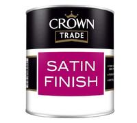 Crown Trade Satin Finish White-1 L