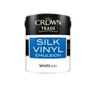 Crown Trade Silk Emulsion White 5L