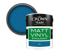 Crown Trade Vinyl Matt Walls & Ceilings Emulsion Paint (32230) 5L