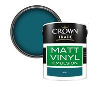 Crown Trade Vinyl Matt Walls & Ceilings Emulsion Paint (32741) 5L