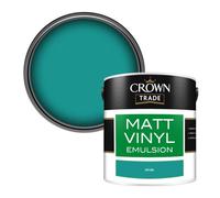 Crown Trade Vinyl Matt Walls & Ceilings Emulsion Paint (34160) 2.5L
