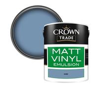 Crown Trade Vinyl Matt Walls & Ceilings Emulsion Paint (34480) 5L