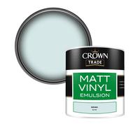 Crown Trade Vinyl Matt Walls & Ceilings Emulsion Paint Adriatic (K0770R) 250Ml Tester