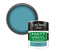 Crown Trade Vinyl Matt Walls & Ceilings Emulsion Paint All Things Blue (L7292Q) 1L